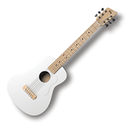 Product Cover for Loog Pro VI Acoustic White Loog Instruments Guitars by Hal Leonard