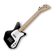 Product Cover for Loog Pro VI Electric Black Loog Instruments Guitars by Hal Leonard