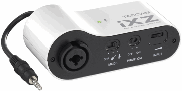 iXZ Mic/ Instrument Interface for iPad/ iPhone/ iPod Touch