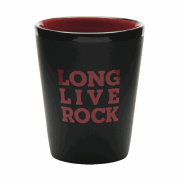 Rock and Roll Hall of Fame Long Live Rock Shot Glass