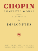 Impromptus Chopin Complete Works Vol. IV