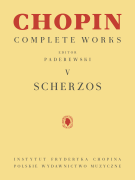 Scherzos Chopin Complete Works Vol. V
