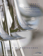 Three Bones Concerto Three Solo Trombones and Wind Ensemble - Set