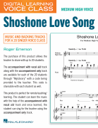 Shoshone Love Song (Medium High Voice) (includes Audio) Digital Learning Voice Class<br><br>Medium High Voice