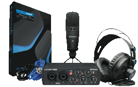AudioBox USB 96 Studio – 25th Anniversary Edition Complete Hardware/ Software Recording Kit<br><br>Includes AudioBox USB 96, HD7 Headphones & M7 Mic