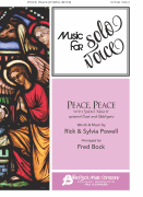 Peace, Peace with Silent Night Music for Solo Voice Series<br><br>Vocal Solo with Optional Duet and Obbligato