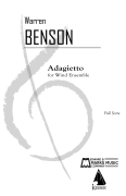 Adagietto for Wind Ensemble<br><br>Full Score