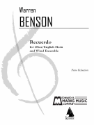 Recuerdo for Oboe (English Horn) and Piano