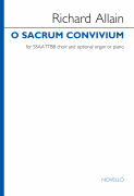 O Sacrum Convivium SSAATTBB, Optional Organ/ Piano