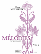 Mélodies, Vol. 3 for Voice and Piano