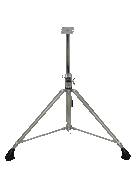 Agile Conga Stand Height-Adjustable Tripod Chrome Stand
