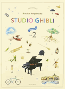 Studio Ghibli &ndash; Recital Repertoire Book 2 Elementary Level Piano Solo