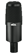 PR30B Large-Diaphragm Dynamic Microphone with Black Body and Grill