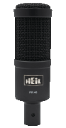 PR40 – Black Large Diameter Studio Microphone