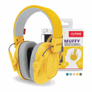 Muffy Headphones for Kids Yellow