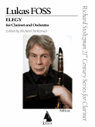 Elegy for Clarinet and Orchestra Full Score