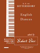 English Dances Recital Series for Piano, Brown (Book V)