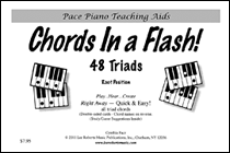 Chords in a Flash! 48 Triads for Piano<br><br>Revised Edition