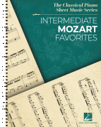 Intermediate Mozart Favorites The Classical Piano Sheet Music Series