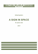 A Sign in Space for Piano