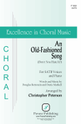 An Old-Fashioned Song (Don't You Hate It?) Excellence in Choral Music Series