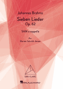 Sieben Lieder, Op. 62 SAM-Klang Choral Series