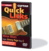 Minor Blues – Quick Licks Style: Jimmy Page; Key: C