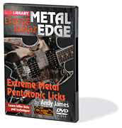 Extreme Metal Pentatonic Licks Metal Edge: Extreme Guitar Series