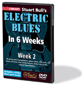 Stuart Bull's Electric Blues in 6 Weeks Week 2