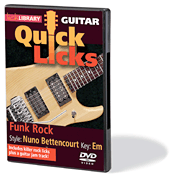 Funk Rock – Quick Licks Style: Nuno Bettencourt; Key: Em