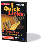 Up Tempo Blues – Quick Licks Style: Joe Bonamassa; Key: G