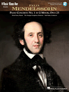 Mendelssohn Concerto No. 1 in G Minor, Op. 25 Music Minus One Piano