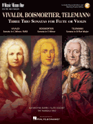 3 Trio Sonatas: Vivaldi, Boismorter and Telemann Music Minus One Flute or Violin
