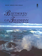 Beethoven – Cello Sonata in A, Op. 69; Telemann – Duet for Two Cellos in Bb
