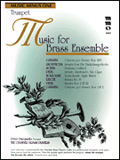 Music for Brass Ensemble Music Minus One Trumpet