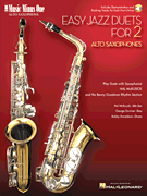 Easy Jazz Duets for 2 Alto Saxophones and Rhythm Section Music Minus One Alto Saxophone