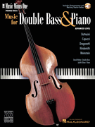 Music for Double Bass & Piano – Advanced Level Music Minus One Double Bass