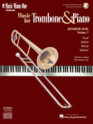 Music for Trombone & Piano – Advanced Level Volume 1 Music Minus One Trombone