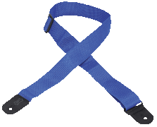 Levy's 2“ Polypropylene Guitar Strap With Poly Ends Royal Blue