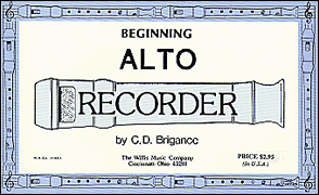 Product Cover for Beginning Alto Recorder  Willis  by Hal Leonard