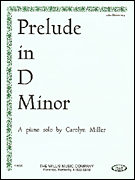 Prelude in D Minor Later Elementary Level