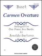 Carmen Overture 1 Piano, 6 Hands/ Mid-Intermediate Level