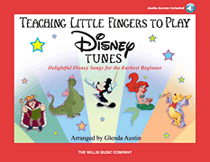 Teaching Little Fingers to Play Disney Tunes (Bk/Audio) Early to Mid-Elementary Level