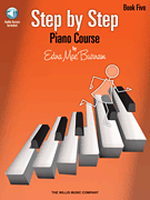 Step by Step Piano Course – Book 5 (Bk/Audio)