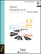 Classic Sonatina in G Early Intermediate/ Level 3A