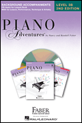 Level 3B – Background Accompaniments Enhanced CD – 2nd Edition Piano Adventures®