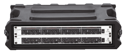 2U, 13″ Deep Molded Audio Rack Model G-PRO-2U-13