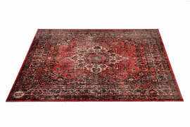 Vintage Persian Style Stage Rug Original Red 6' x 5.25'