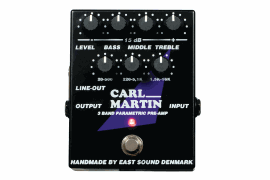 Carl Martin 3 Band Parametric Pre-amp