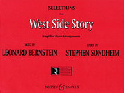 West Side Story Simplified Piano Arrangements